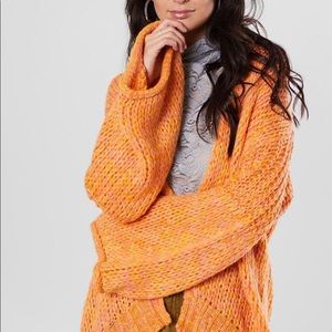 Free people home town cardigan sweater
